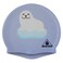 Water Gear Silicone Adult Swim Cap - Flexible Unisex Waterproof - Great for Short and Long Hair - Improve Your Performance - Women Men and Teens -Triathlon Swimmers and Athletes (Seal)