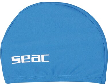 SEAC Youth Spandex Swim Cap, Blue