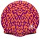 Water Gear Silicone Adult Swim Cap - Flexible Unisex Waterproof - Great for Short and Long Hair - Improve Your Performance - Women Men and Teens -Triathlon Swimmers and Athletes - Leopard Print
