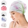 SYLEMTAM Swim Cap for Women Long Hair, Silicone Swimming Cap Waterproof Swim Caps Anti Slip Swimming Caps for Women Swimming Bathing Caps Cute Swim Hats for Short Medium Long Hairs (S Size-Daffodil)