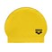 Arena Unisex Adults Soft Latex Swim Cap for Training and Fitness Swimming, Elastic Bathing Cap for Long Hair, Reinforced Edge, Yellow