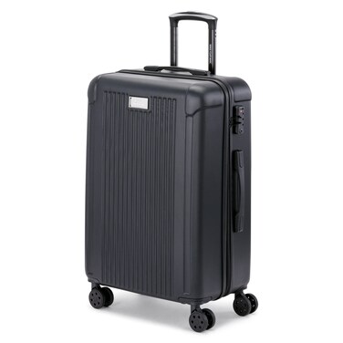 Marc New York Lotus 25" Upright Luggage, Black, Medium