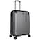 Kenneth Cole Reaction Flying Axis Collection Lightweight Hardside Expandable 8-Wheel Spinner Luggage, Silver, 24-Inch Checked