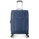 Traveler's Choice Lares Softside Expandable Luggage with Spinner Wheels, Navy, Checked 26-Inch