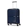 American Tourister Airconic Hardside Expandable Luggage with Spinner Wheels, Navy Blue, Carry-On 20-Inch