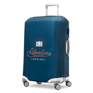 Samsonite Printed Luggage Cover, Adventure Begins