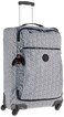 Kipling Women's Darcey Medium 26-Inch Softside Checked Rolling Luggage, 360 Degree Spinning Wheels