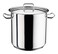 Hascevher Industry Leading Commercial-Grade 18/10 Stainless Steel Induction Stock Pot with Cover 28 Quart