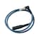 KetDirect 100cm(3.2ft) Right angle 4 pole 3.5mm 1/8 inch male to 4 pole 3.5mm 1/8 inch Female Stereo Audio headphone earphone Extension Cable adapter Cord Tangle-Free Braided wire