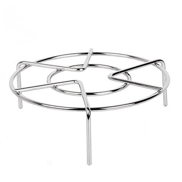 Steam Rack,Steaming Rack Stand,Steamer Basket,Heavy Duty Stainless Steel Metal Multi-function By Meleg Otthon (5.9" Diameter X1.2"High)