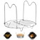 Steamer Rack Trivet with Handles Compatible with Instant Pot Accessories 3 Qt 5 Quart, Pressure Cooker Trivet Wire Steam Rack, Great for Lifting out Whatever Delicious Meats &amp; Veggies You Cook