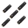 SAISN 3.5mm Stereo Jack to 3.5mm Stereo Jack Adapter Connectors Stereo Coupler Female to Female Gold Plated (Pack of 5)