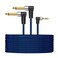 LDKCOK 3.5mm 1/8" TRS to Dual 6.35mm 1/4" TS Mono Stereo Y-Cable Splitter Cord Cable 3ft, Compatible for Smartphone,iPod,Sound Card, CD Players, Multimedia Speaker,PA Audio and Home Stereo System