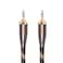 SKW Audiophiles AUX Cable 3.5mm Male to Male with OD 6.8mm Stereo Audio Cable (3.2ft/1M,Nylon)