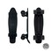 Swell Skateboards for Kids Ages 6-12   Cruiser Complete Skateboard for Beginners, Boys, Girls, Youths, Teens, Adults College Students   22 inch &amp; 28 Inch Plastic Retro Mini Skateboard (22" Black Sand)