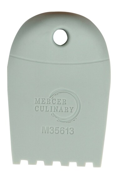 Mercer Culinary Silicone Square Notch Plating Wedge, 5mm, 5 gaps