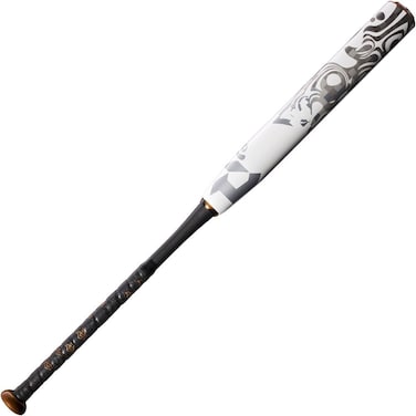 DeMarini 2023 Whisper (-10) Fastpitch Bat - 33"/23 oz, White/Copper