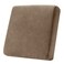 SUBRTEX Sofa Cushion Covers Velvet Couch Cushion Covers Furniture Protector Soft Stretch Sofa Seat Covers Cushion Slipcovers for Pets (Small, Taupe)