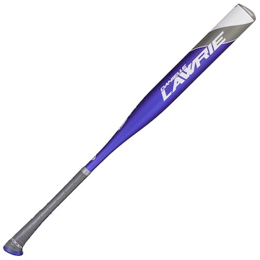 Axe Bat 2023 Danielle Lawrie (-12, 2-1/4") ASA/USA USSSA Fastpitch Softball Bat, 1-Piece Alloy, Purple/Gray/White (28" / 17 oz.)