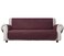 CHHKON Burgundy Sofa Cover for Dog 100% Waterproof Quilted Furniture Protector Sofa Slipcovers for Furniture Sofa with Side Pockets, Pets for Leather Couch (Burgundy, 68'')