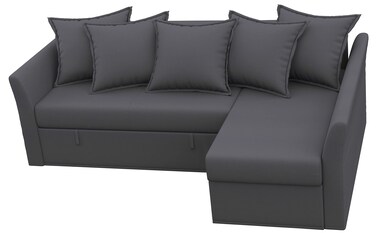 Heavy Cotton Holmsund Sleeper Sectional Sofa Replacement Cover Made Compatible for IKEA Holmsund Sofa Bed Corner Couch Slipcover Only! (Polyester Flax Beige)