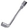 Utoolmart 15mm Metric L Shaped Angled Open Hex 6 point Socket Wrench Matt Finish