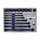 MichaelPro MP001218 18Pc Black Oxide Bolt Extractor Offset Wrench and Socket Set (Metric), 6-Point Rounded Box End Nut &amp; Bolt Remover   Rounded, Stripped, Thin Bolts Remover, with Cushion Grip Sockets