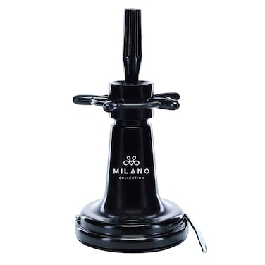 MILANO COLLECTION Deluxe Premium Suction Table Stand - Black for Wig and Mannequin Head