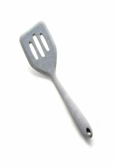 Norpro Silicone Mini Slotted Turner, Marble, 8.25" x 2" x .5