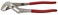 Wilde Tool G254P Water Pump Angle Nose Slip Joint Pliers with Polished Finish, 11 inch