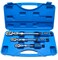 YOTOO Extendable Ratchet Set 3Pcs 1/4", 3/8" &amp; 1/2" Drive 72 Tooth Flex-Head Quick Release Locking Ratchets