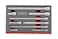 ARES 70330-9-Piece Wobble Extension Set - Premium Chrome Vanadium Steel Construction - 1/4-inch, 3/8-inch and 1/2-inch Drive Sizes Included - Storage Tray Included