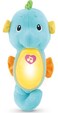 Fisher-Price Baby Musical Toy Soothe &amp; Glow Seahorse, Blue Plush Sound Machine with Lights for Developmental Play Newborns 0+ Months