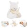 Lulyboo Lovey Baby Sleep Soother, Plush Security Blanket Teether with Music, White Noise and Vibration Machine, Attaches to Cribs, Llama