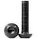 M6 x 16mm Button Head Socket Cap Screws, 10.9 Grade Alloy Steel, Allen Socket Drive, Black Oxide Finish, Machine Thread, 25 PCS