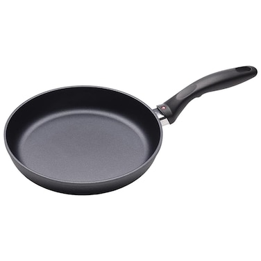 Swiss Diamond 9.5 Inch Nonstick Frying Pan Diamond Frying Pan Aluminum Coated Skillet, Dishwasher Safe and Oven Safe, Grey