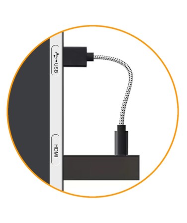 USB Power Cable for Fire Stick, Adapter Cord Plug Replacement, Powers Amazon FireStick Directly from TV USB Port, Eliminates The Need for a Charger