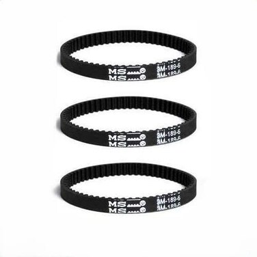 3 for Bissell 2X DeepClean DeluxePremier Belt 1602669 160-2669 47A2 3M-189-6