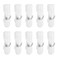 WhaGaay Gridwall Hooks ,10 Pcs Grid Hooks,Gridwall Hooks Hanger, Retail Panel Hooks,Utility Hook,Shelf Hook,Slatwall Hangers,Panels Display Racks for Hanging Clothes Keys Umbrellas Hats, White