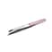 Browgame Original Slanted Tweezer - Precise, Extra Sharp Plucking Tool For Easy, Painless Hair Removal - Easy Grip For Meticulous Shaping - Stainless Steel Design For Sensitive Skin - Pink - 1 Pc