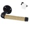 Nautical Toilet Paper Holder, Industrial Rope Tissue Holder Rustic Towel Rack for Bathroom Decor