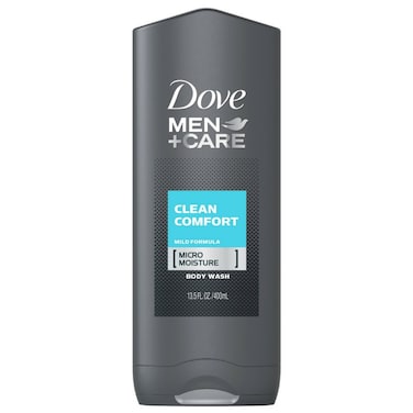 Dove Men + Care Body &amp; Face Wash, Clean Comfort 13.50 oz (Pack of 2)