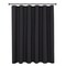 Biscaynebay Hotel Quality Fabric Shower Curtain Liner 72 Inch by 72 Inch, Black Water Resistant Bathroom Curtains Rust Resistant Grommets &amp; Weighted Bottom Hem Machine Washable