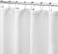 Extra Long Shower Curtain,White Shower Curtain Waffle Shower Curtain Fabric Heavy Duty Hotel Quality Bathroom Shower Curtains - Spa,Hotel Luxury Bathroom Curtain,Waterproof,Washable,72 x 96 Inches