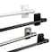 Rod Desyne - Mag28-15 7/16 inch Magnetic Rod, 28-48 inch, Satin Nickel, Alloy Steel, 1 Count (Pack of 1)