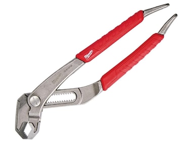 Milwaukee 48-22-6208 8 Inch V-Jaw Hex Pliers w/ Reaming Head and 16-Position All-Metal Quick Adjust Mechanism