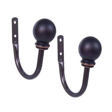 Kenney KN74808V1 Chelsea Holdbacks, One Size, Oil Rubbed Bronze