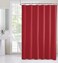 GoodGram Hotel Heavy Duty Premium Shower Curtain Liner with Rust Proof Metal Grommets - Assorted Colors (Christmas Red)