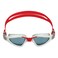 Aqua Sphere Kayenne Swim Goggles with Smoke Lens (Red/Silver)