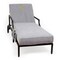 Linum Home Textiles CL95-SWP-PLM Palm Tree W/P Chaise Lounge Cover, Grey